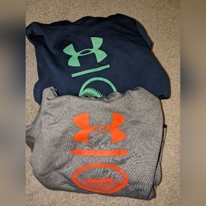 2 Under Armour boys hoodies